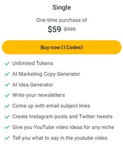 Niches Appsumo Pricing