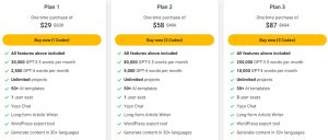 Appsumo Yazo Pricing